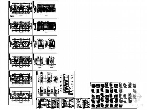 板式住宅平面图 - 5