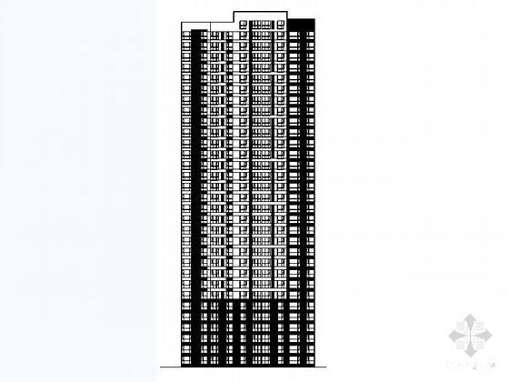 住宅楼建筑平面图 - 2