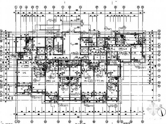 住宅楼建筑平面图 - 5