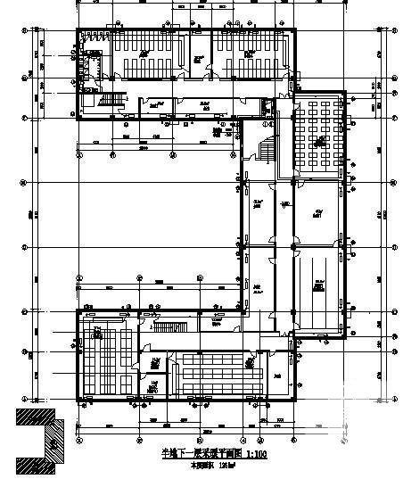 5046平米西城分院附属地上3层中学暖通CAD图纸 - 3