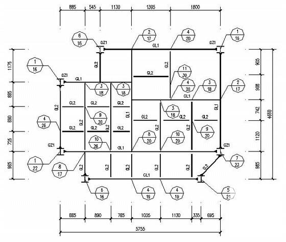 钢结构平台施工图 - 4