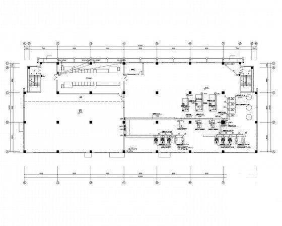 173700平米3层厂房强电系统施工CAD图纸 - 4